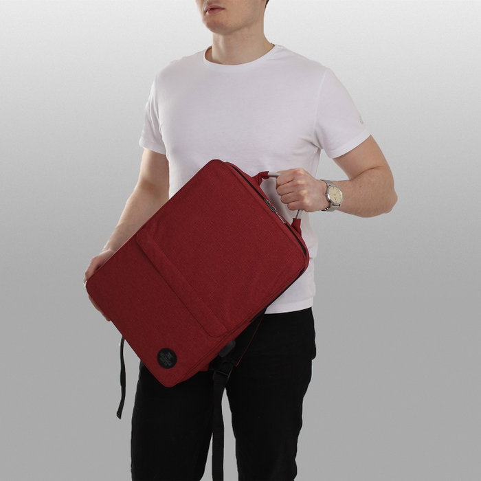 Zoozie Bags Bolsa para Portátil Resistente al Agua Rojo Claret Zoozie Bags Bolsa para Portátil Resistente al Agua Rojo Claret